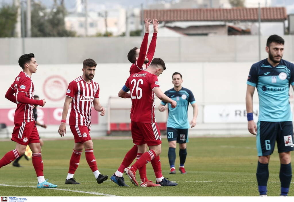 Ολυμπιακός Β-Τρίκαλα 2-0: Με λάμψη και γκολ Φορτούνη - Καρέ καρέ η επιστροφή του  (photos)