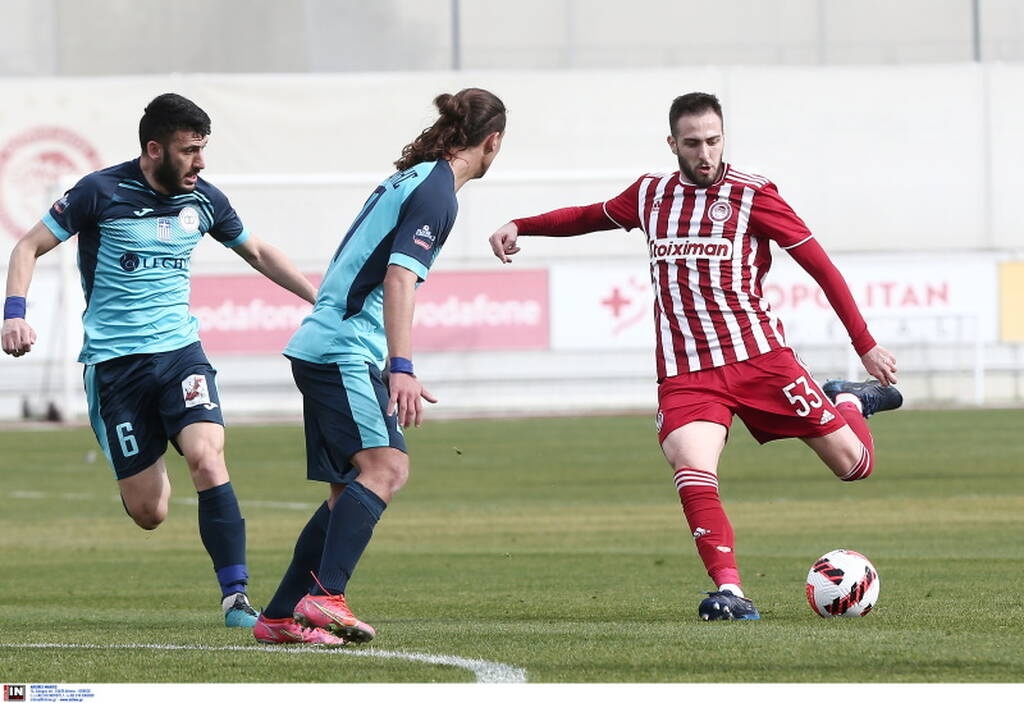 Ολυμπιακός Β-Τρίκαλα 2-0: Με λάμψη και γκολ Φορτούνη - Καρέ καρέ η επιστροφή του  (photos)
