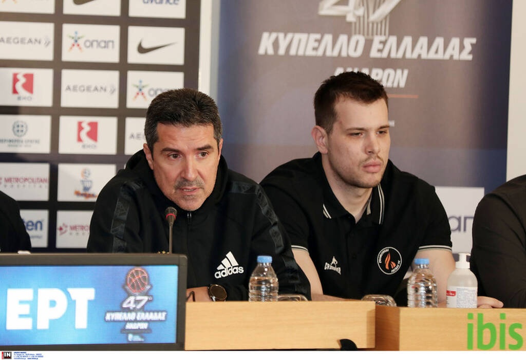 Καρέ καρέ η συνέντευξη Τύπου του Final Four του Κυπέλλου Ελλάδας