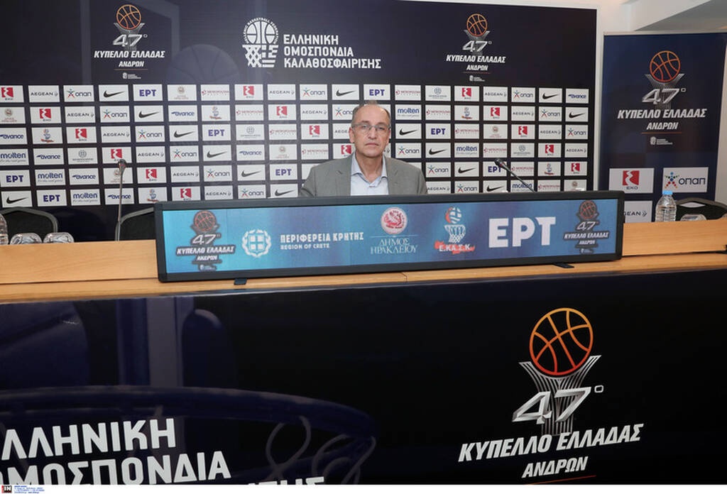 Καρέ καρέ η συνέντευξη Τύπου του Final Four του Κυπέλλου Ελλάδας