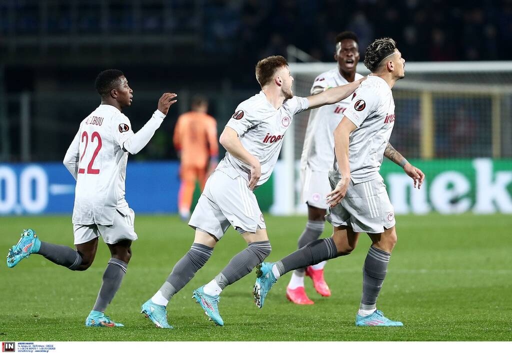 Αταλάντα-Ολυμπιακός 2-1: Έτσι ήρθε η ανατροπή - Τα highlights στο Μπέργκαμο (photos+video)