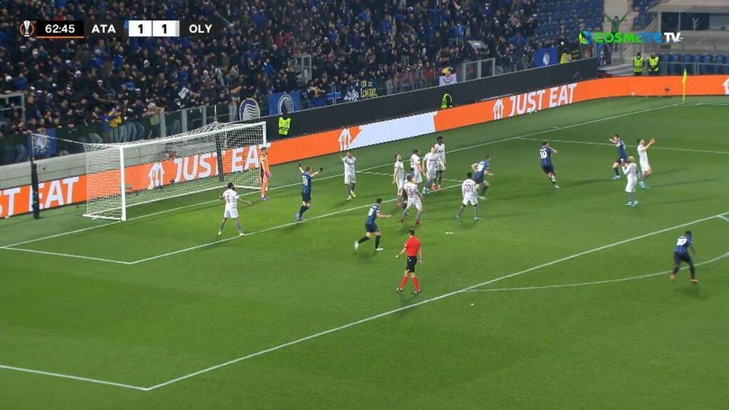 Αταλάντα-Ολυμπιακός 2-1: Κατέρρευσε και το πλήρωσε σε τρία λεπτά (photos+videos)