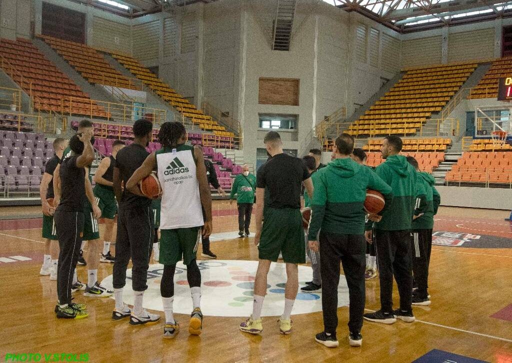 Κύπελλο Ελλάδας - Final Four 2022: Προπόνηση για τον Παναθηναϊκό με ομιλία Αλβέρτη (photos)