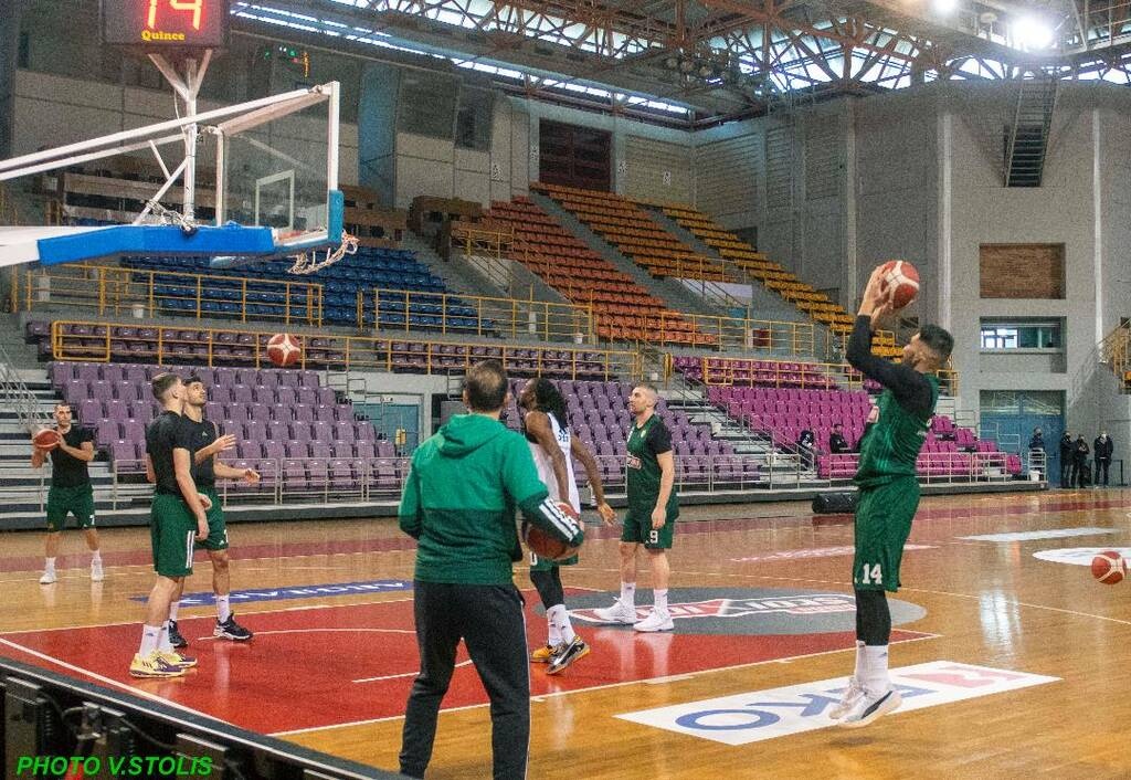 Κύπελλο Ελλάδας - Final Four 2022: Προπόνηση για τον Παναθηναϊκό με ομιλία Αλβέρτη (photos)