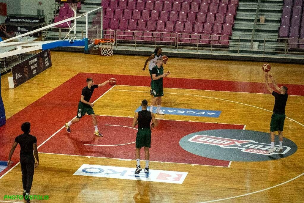 Κύπελλο Ελλάδας - Final Four 2022: Προπόνηση για τον Παναθηναϊκό με ομιλία Αλβέρτη (photos)