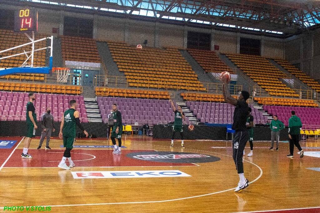 Κύπελλο Ελλάδας - Final Four 2022: Προπόνηση για τον Παναθηναϊκό με ομιλία Αλβέρτη (photos)