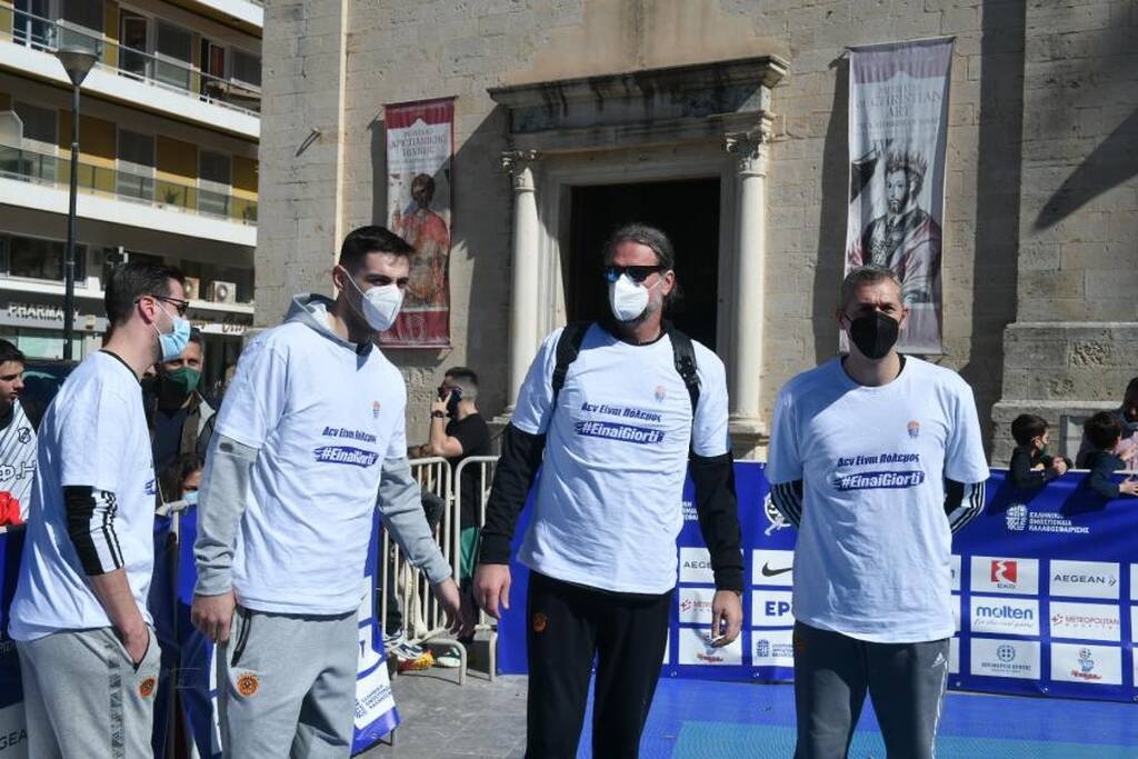 Κύπελλο Ελλάδας - Final Four 2022: Ολοκληρώθηκε το 3 on 3 - Έντονο το «πράσινο» στοιχείο (photos)