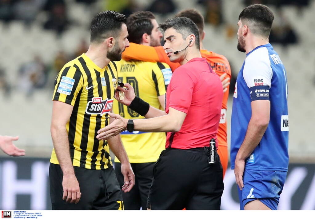 AEK-ΠΑΣ Γιάννινα: Έξαλλη η Ένωση με το πέναλτι που δε δόθηκε σε ανατροπή του Καρίμ (photos+video)