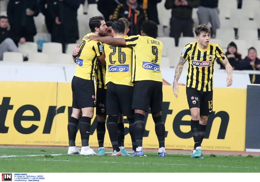 AEK-ΠΑΣ Γιάννινα: Μπήκε αλλαγή και σκόραρε ο Μάνταλος  - Δείτε το γκολ (video)