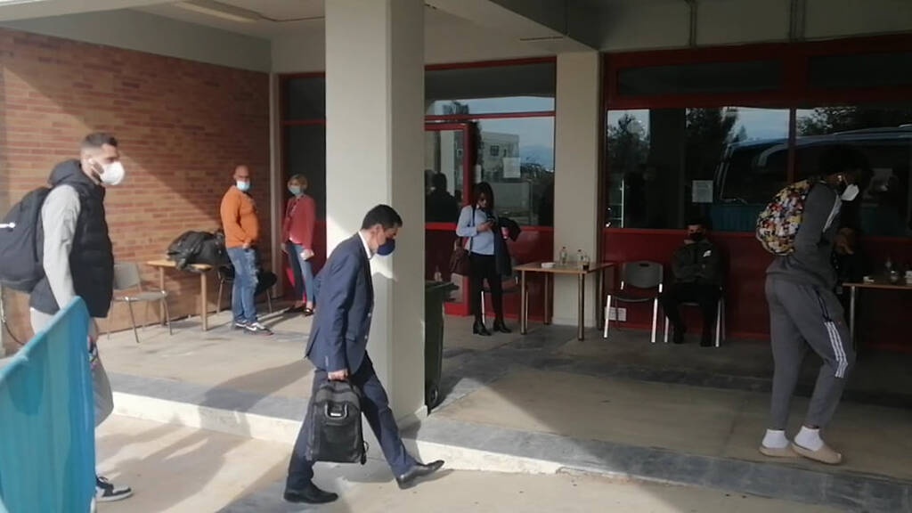 Τελικός Κυπέλλου Ελλάδας: Η άφιξη του Παναθηναϊκού ΟΠΑΠ στα «Δύο Αοράκια» (photos+videos)