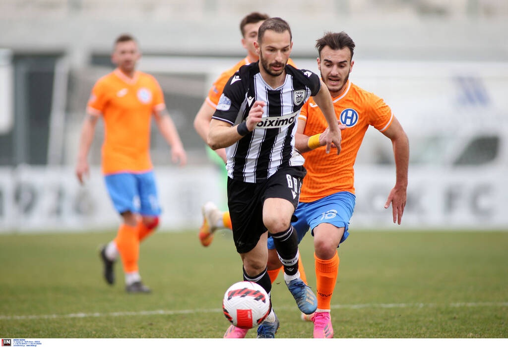 Super League 2: Ένταση με Ευγενίου στο ΠΑΟΚ Β-Ηρακλής - Ακραίες εκφράσεις στο ημίχρονο