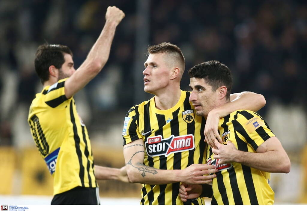 AEK-ΠΑΣ Γιάννινα: Μπήκε αλλαγή και σκόραρε ο Μάνταλος  - Δείτε το γκολ (video)