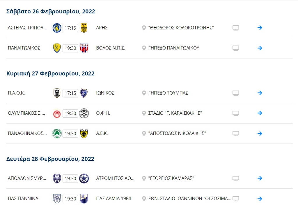 Η βαθμολογία της Super League: Στο +11 o Ολυμπιακός, «μάχη» στην εξάδα (photos)