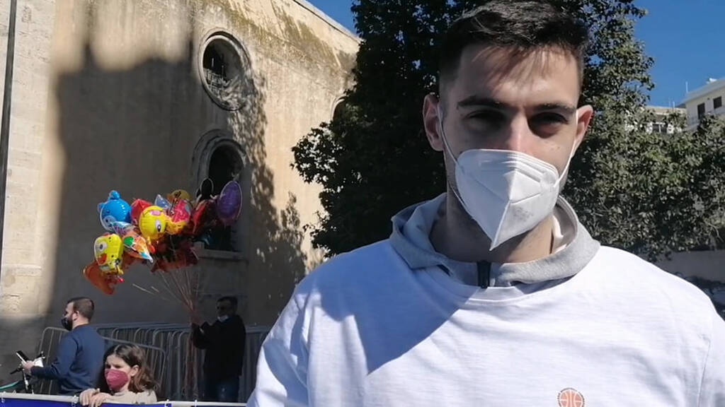 Τελικός Κυπέλλου: Ο Ιωάννης Παπαπέτρου στην κάμερα του Onsports - «Ζηλεύω που δεν μπορώ να παίξω»