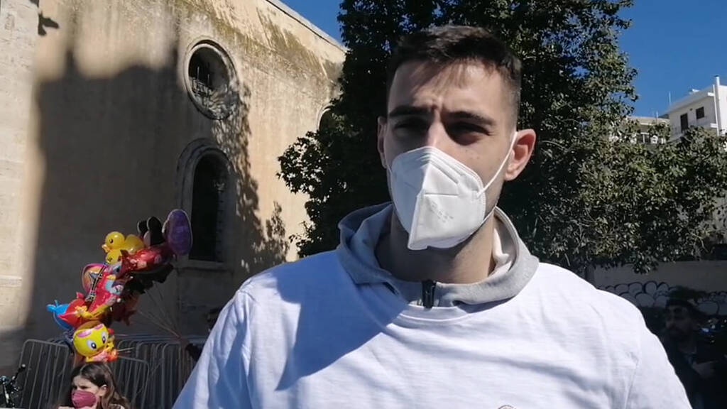 Τελικός Κυπέλλου: Ο Ιωάννης Παπαπέτρου στην κάμερα του Onsports - «Ζηλεύω που δεν μπορώ να παίξω»