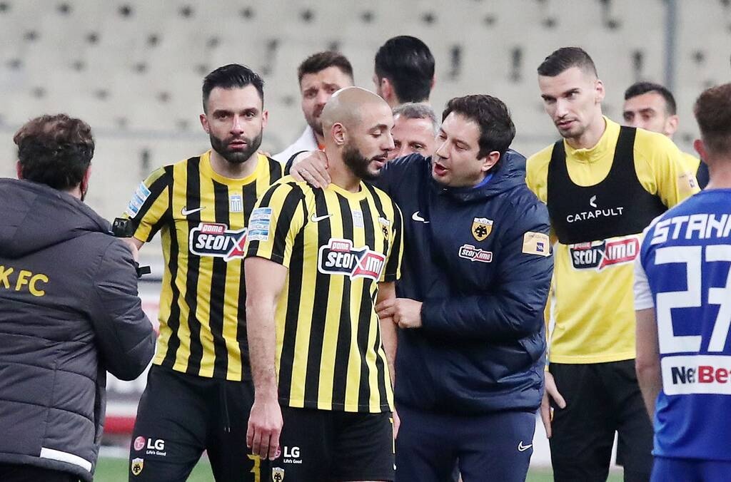 ΑΕΚ: Επικό τρολάρισμα Άμραμπατ σε Ρότα για το βραβείο του MVP (photos+video)
