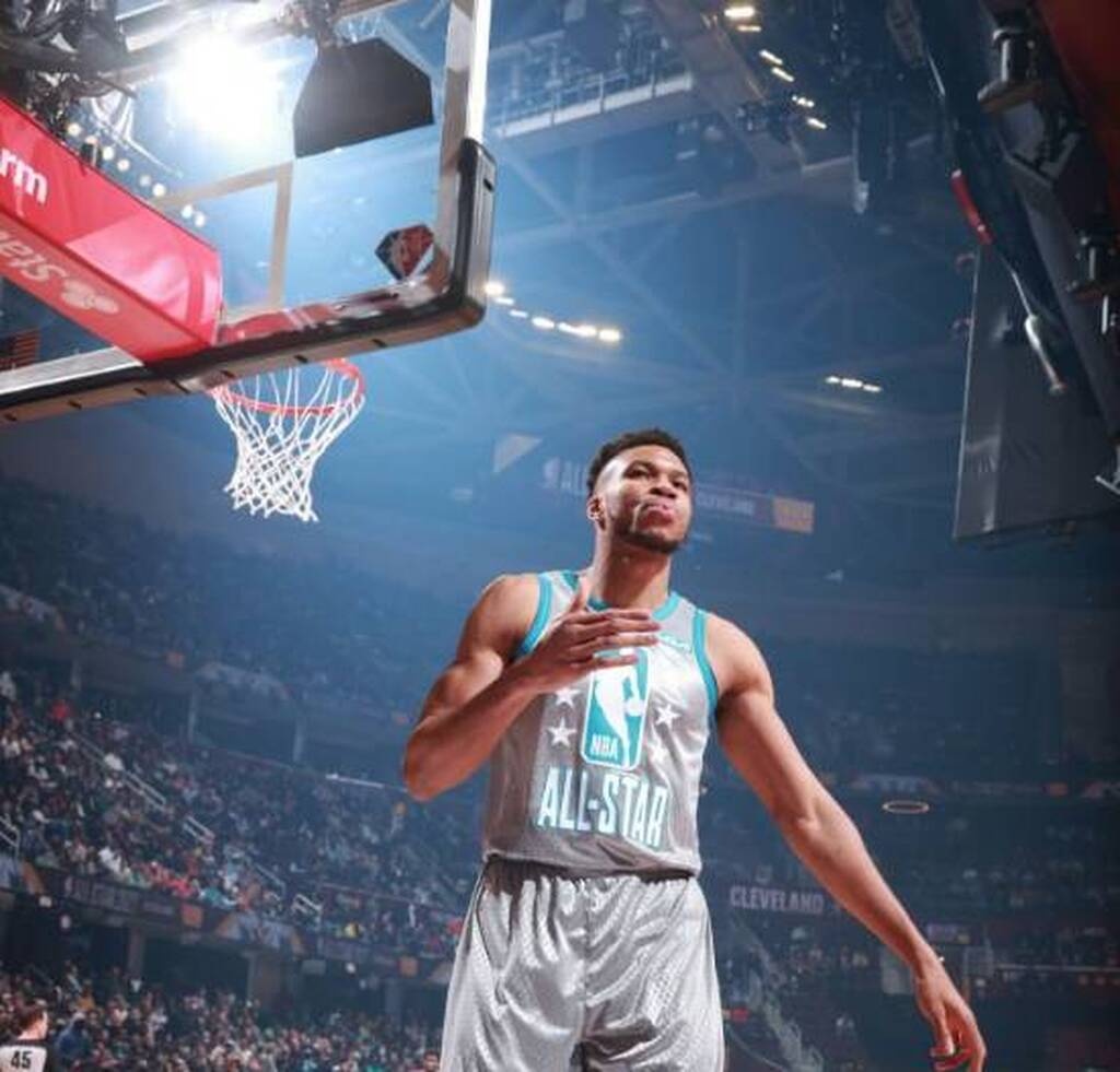 NBA: Οι καλύτερες στιγμές του Γιάννη Αντετοκούνμπο στο All Star Game (photos+video)