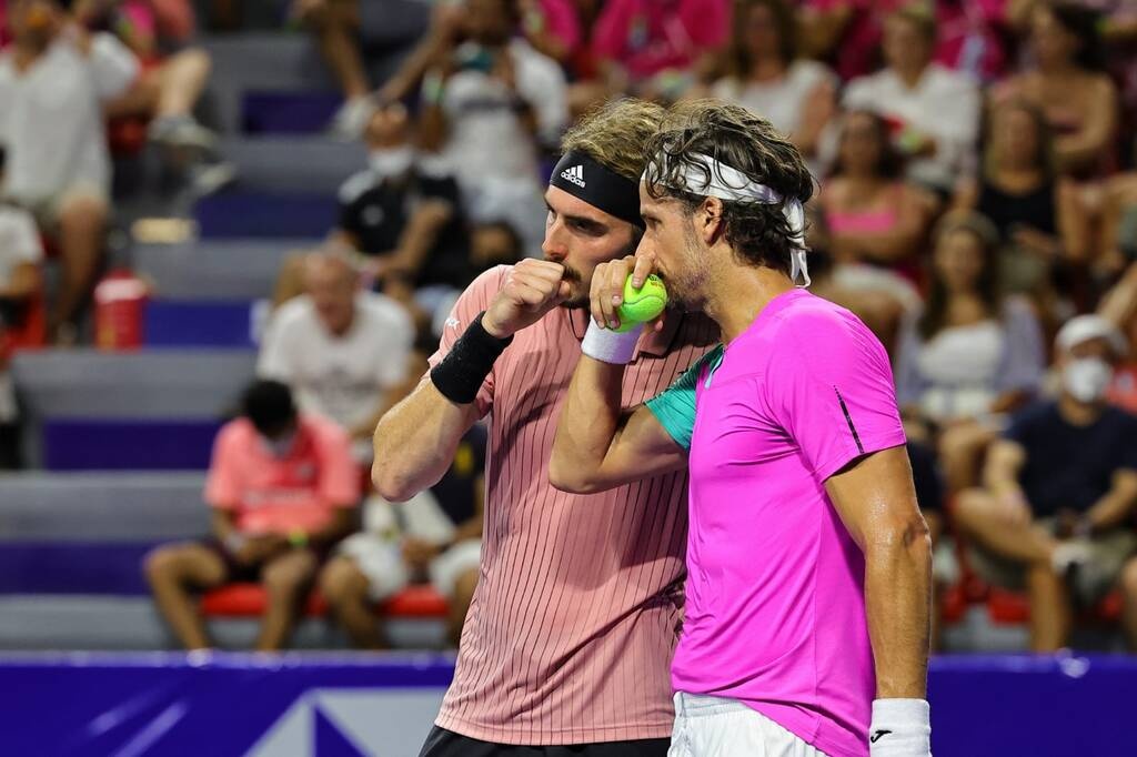 Mexican Open:Στα προημιτελικά του τουρνουά του Ακαπούλκο ο Τσιτσιπάς στο διπλό με τον Λόπεθ (photos)