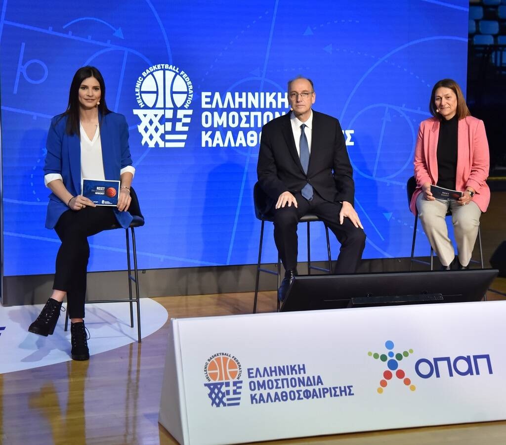 O ΟΠΑΠ Χρυσός Χορηγός της Ελληνικής Ομοσπονδίας Καλαθοσφαίρισης και των Εθνικών Ομάδων Μπάσκετ