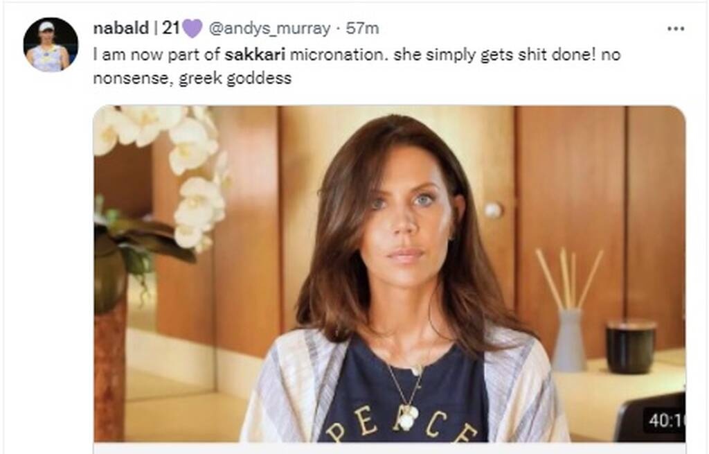 Μαρία Σάκκαρη: Παγκόσμια «τρέλα» στο Twitter με την «Ελληνίδα Θεά» (photos)