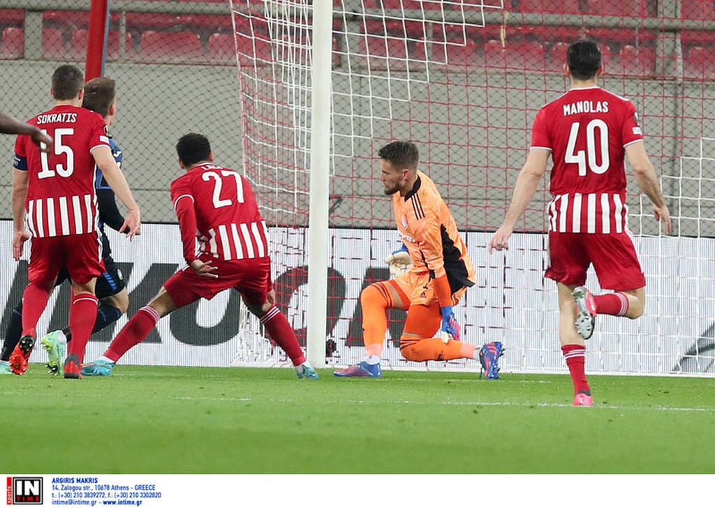 Ολυμπιακός-Αταλάντα Europa League 24/2/2022