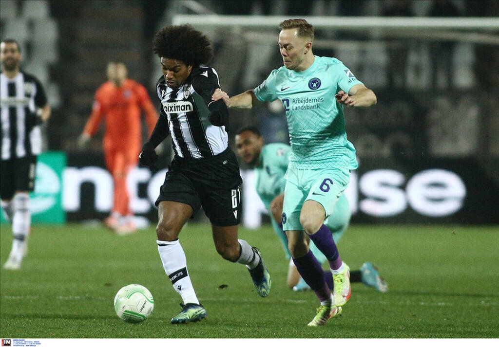 ΠΑΟΚ-Μίντιλαντ Conference League 24/2/2022