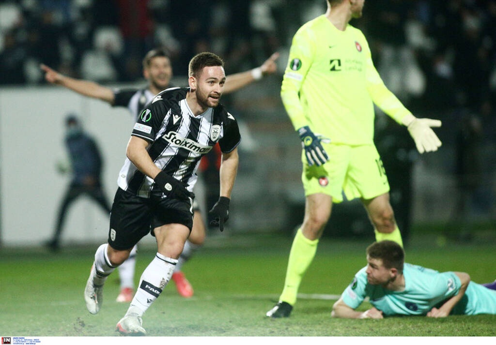 ΠΑΟΚ-Μίντιλαντ Conference League 24/2/2022