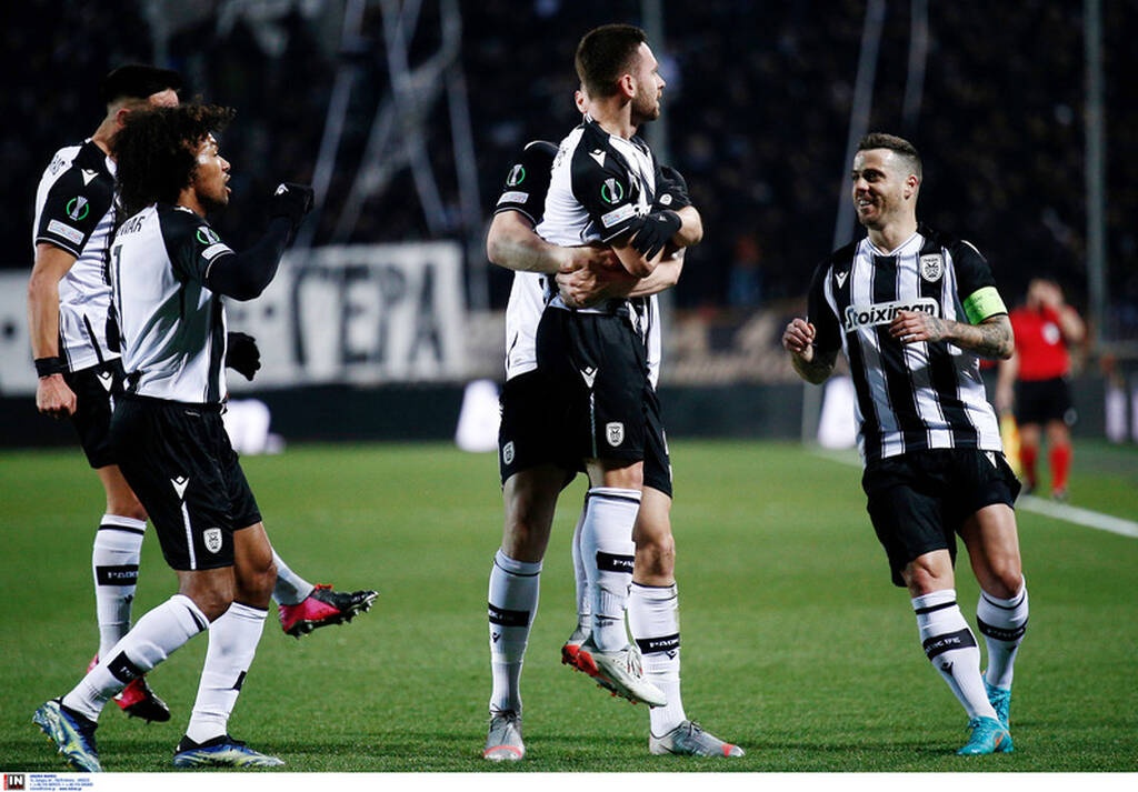 ΠΑΟΚ-Μίντιλαντ Conference League 24/2/2022