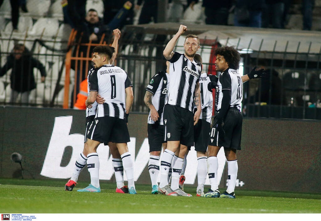 ΠΑΟΚ-Μίντιλαντ Conference League 24/2/2022