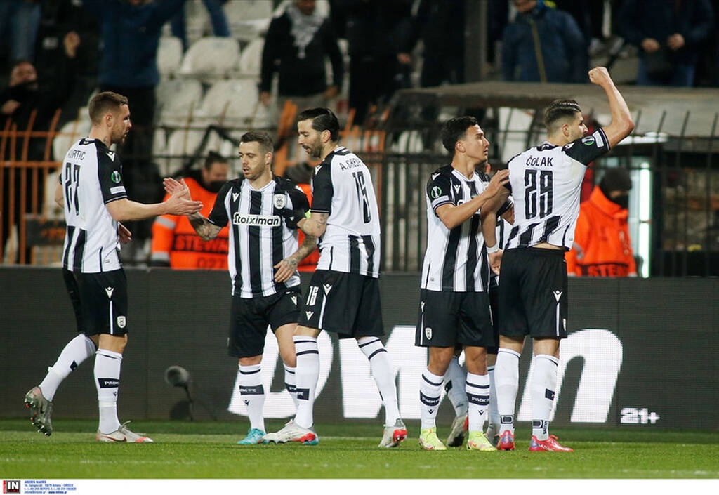 ΠΑΟΚ-Μίντιλαντ Conference League 24/2/2022