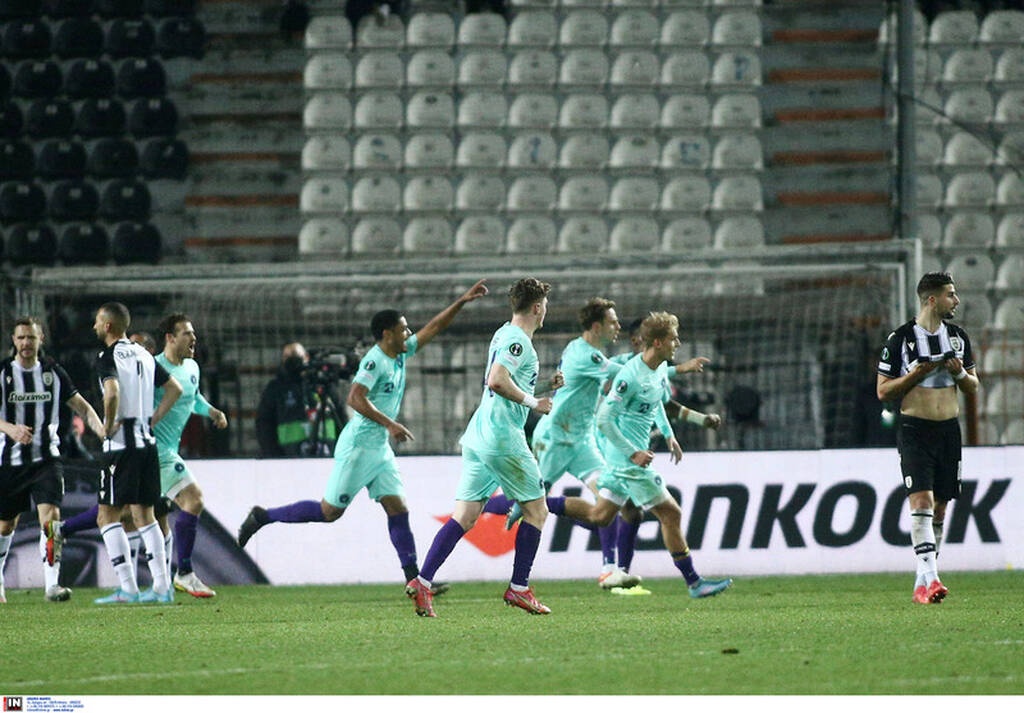 ΠΑΟΚ-Μίντιλαντ Conference League 24/2/2022