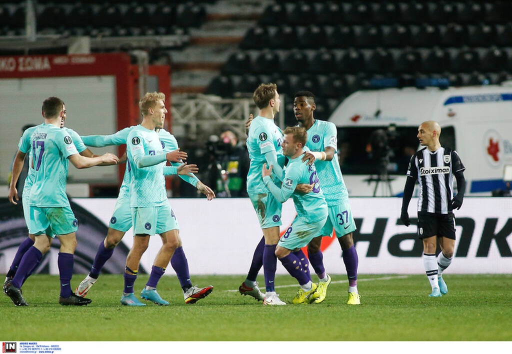 ΠΑΟΚ-Μίντιλαντ Conference League 24/2/2022