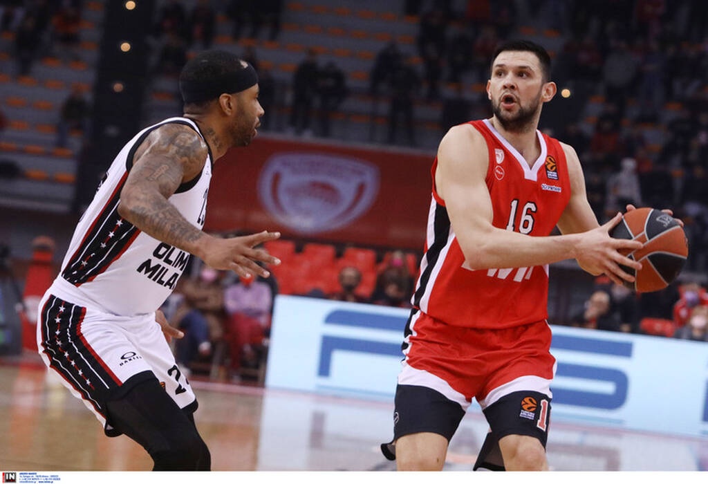 Ολυμπιακός-Αρμάνι Μιλάνο 67-58: Εκμεταλλεύτηκε «blackout» και «βολές» και πήρε το «ντέρμπι»