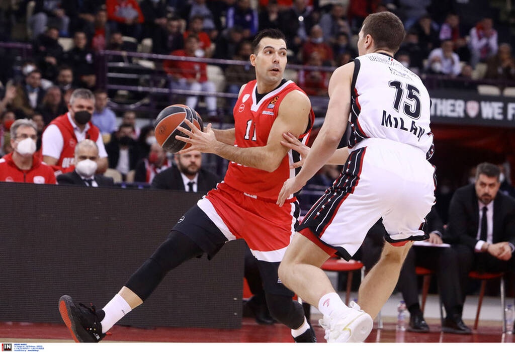 Ολυμπιακός-Αρμάνι Μιλάνο 67-58: Εκμεταλλεύτηκε «blackout» και «βολές» και πήρε το «ντέρμπι»