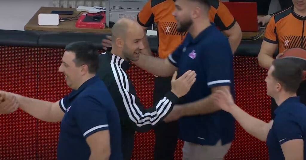 Βασίλης Σπανούλης: Ήττα στο ντεμπούτο του ως προπονητής (photos+video)