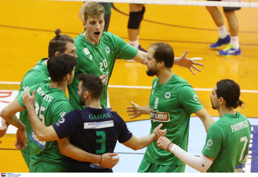 Volley League ανδρών: Με το «δεξί» στη Β' φάση ο Παναθηναϊκός (photos)