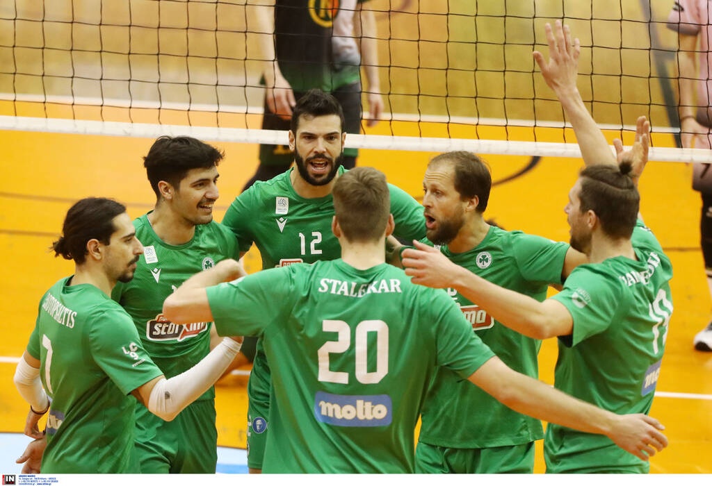 Volley League ανδρών: Με το «δεξί» στη Β' φάση ο Παναθηναϊκός (photos)