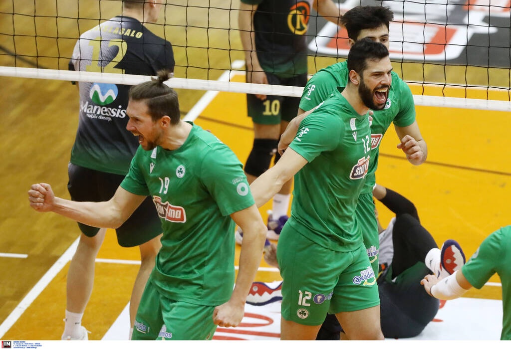 Volley League ανδρών: Με το «δεξί» στη Β' φάση ο Παναθηναϊκός (photos)