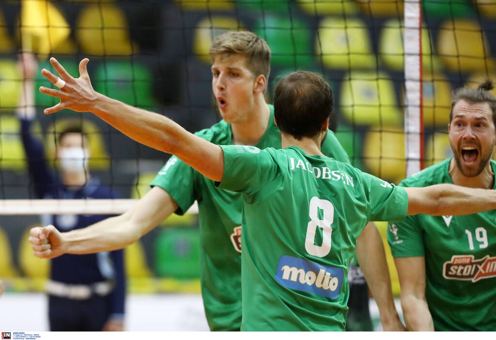 Volley League ανδρών: Με το «δεξί» στη Β' φάση ο Παναθηναϊκός (photos)