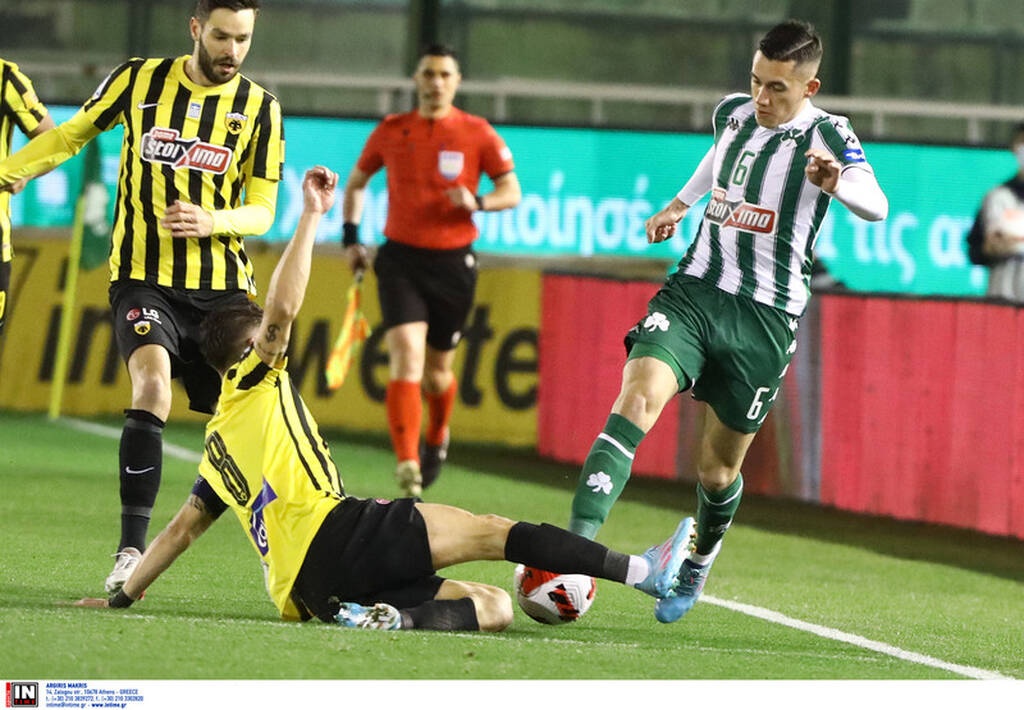 Παναθηναϊκός-ΑΕΚ Super League 27/2/2022