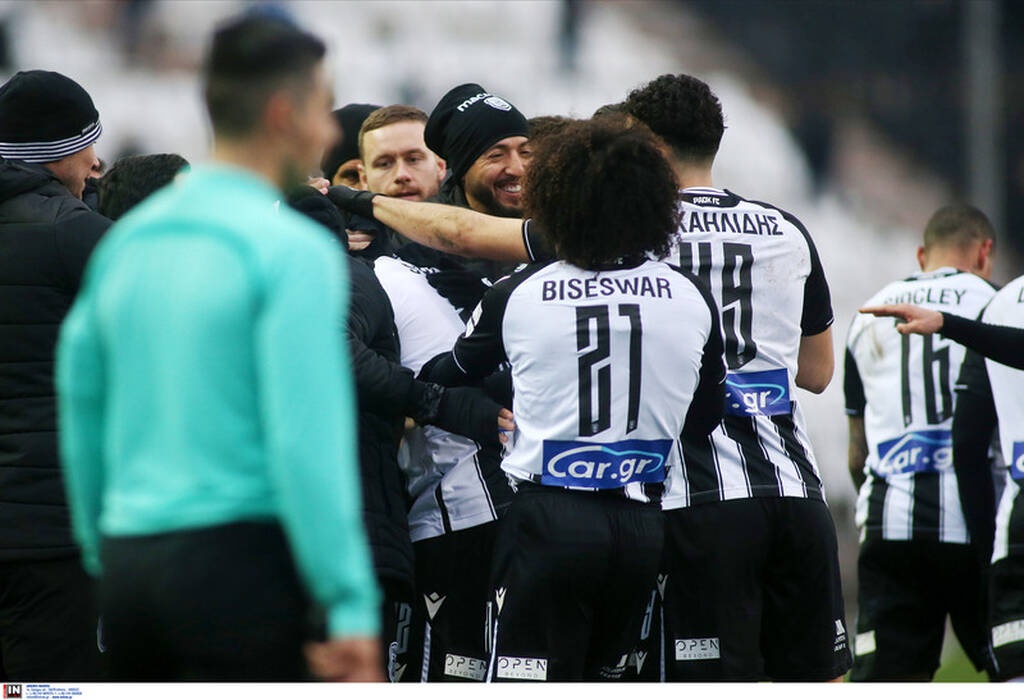 ΠΑΟΚ-Ιωνικός Super League 27/2/2022