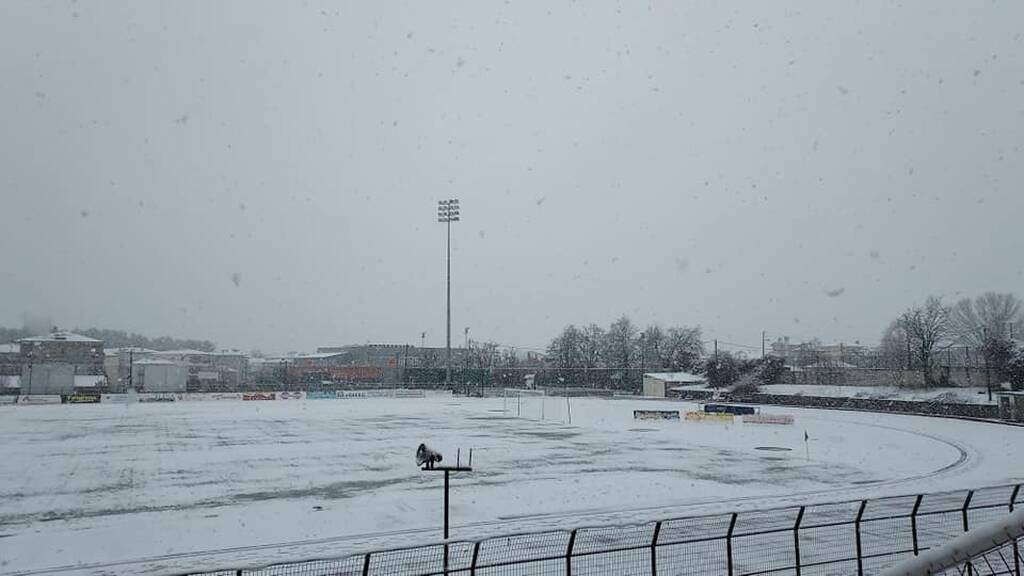 Γ’ Εθνική: Μπαράζ αναβολών λόγω… χιονιά (photos)