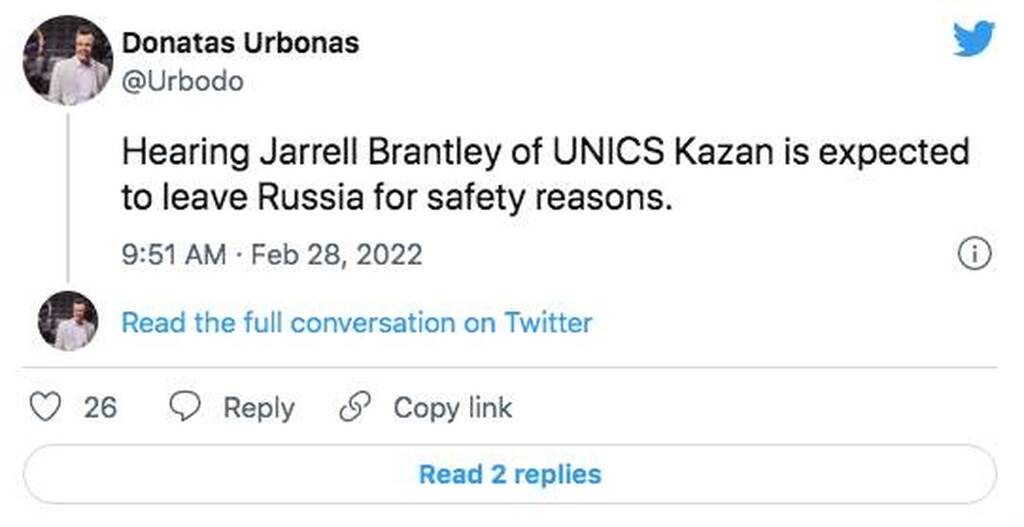 Πόλεμος στην Ουκρανία: Η πρώτη αποχώρηση από την Ούνικς Καζάν