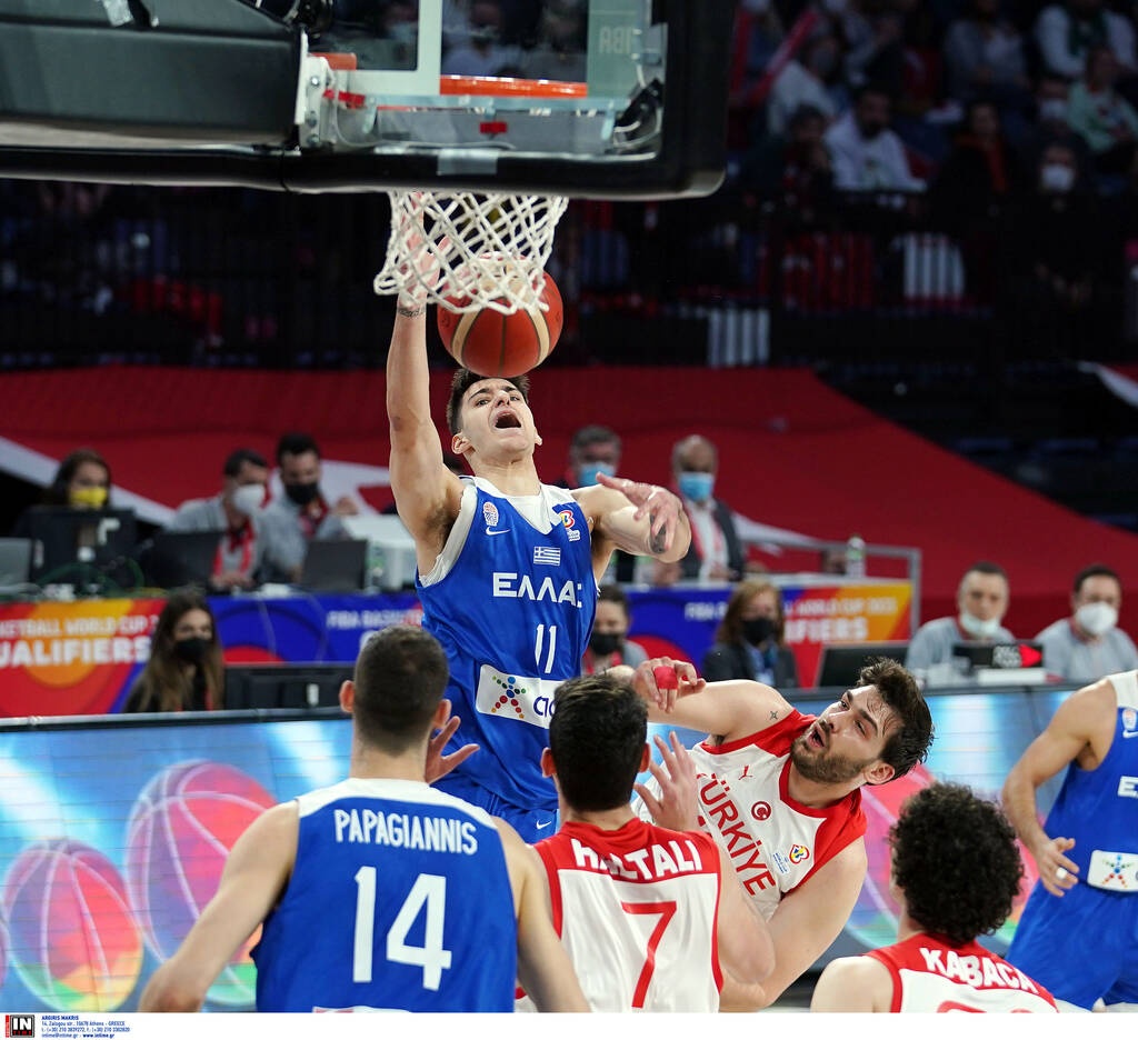 Τουρκία-Ελλάδα 67-76: Με Παπαγιάννη κυριάρχησε στην Πόλη!