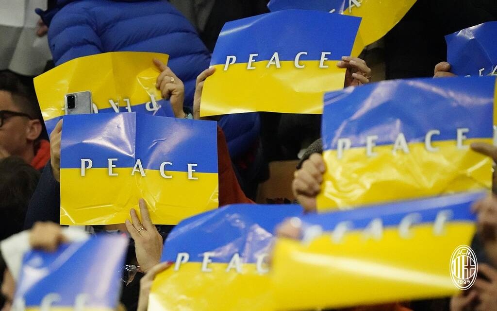 Πόλεμος στην Ουκρανία: Έστειλε μήνυμα ο Σεφτσένκο και αποθεώθηκε στο Μίλαν-Ίντερ (photos+video)