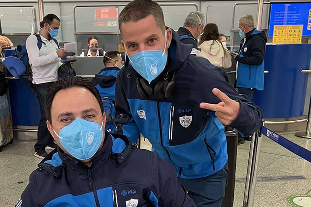 ΕΠΕ: «Πέταξε» για Πεκίνο η ελληνική αποστολή για τους Χειμερινούς Παραολυμπιακούς Αγώνες