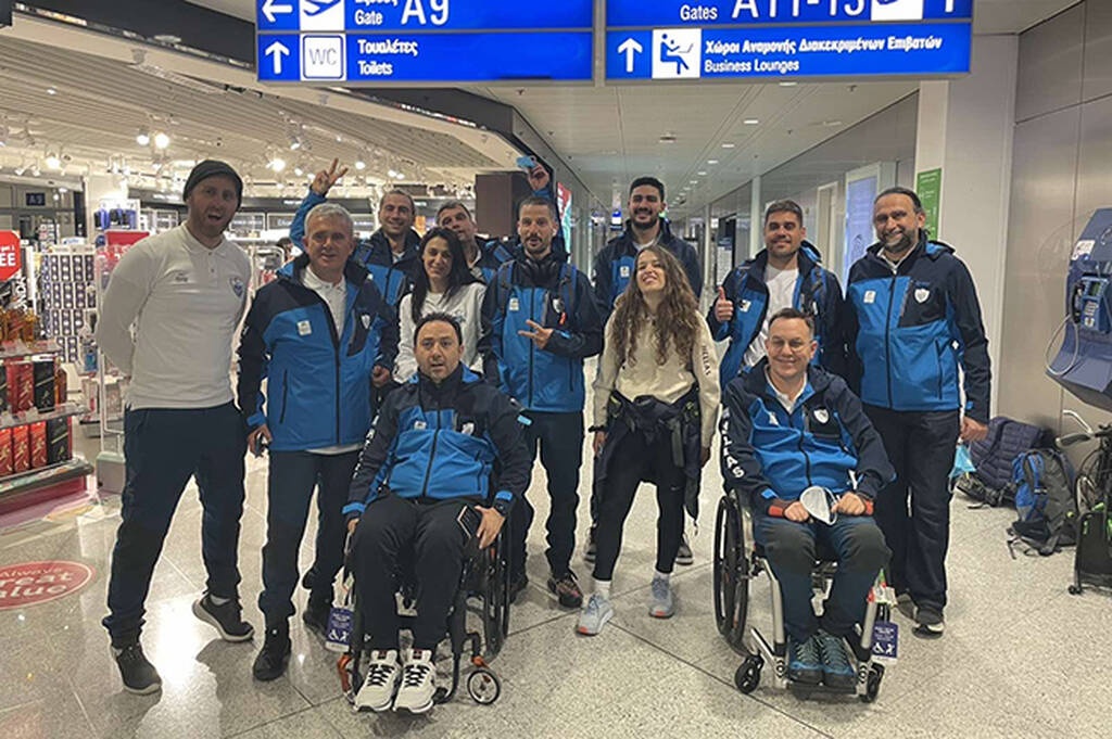 ΕΠΕ: «Πέταξε» για Πεκίνο η ελληνική αποστολή για τους Χειμερινούς Παραολυμπιακούς Αγώνες
