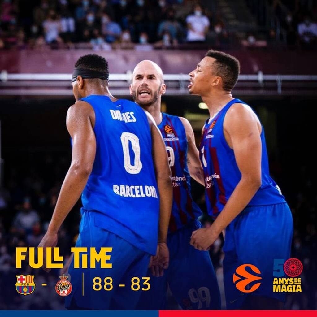 Μπαρτσελόνα-Μονακό 88-83: Πήρε το «θρίλερ» στο ιστορικό βράδυ του Καλάθη (video+photos)