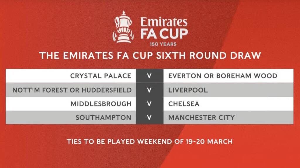 FA Cup: Για το τρίτο... θαύμα η Μίντλεσμπρο με Τσέλσι, με… Νότιγχαμ η Λίβερπουλ