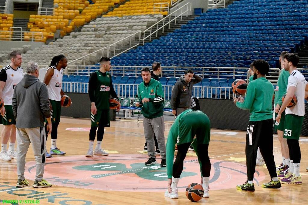 Παναθηναϊκός ΟΠΑΠ: Έτοιμοι Μποχωρίδης και Ουάιτ για Αρμάνι (photos)